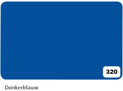 Etalagekarton Folia 1z 48x68cm 380gr nr320 blauw 1 Stuk