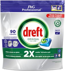 Vaatwastablet Dreft Professional regular 90stuks 90 Stuk