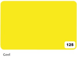 Etalagekarton Folia 1z 48x68cm 380gr nr125 geel 1 Stuk