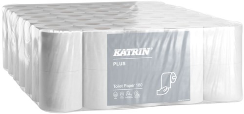 Toiletpapier Katrin 4laags 180 vel wit 70 Rol-2