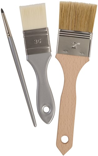 Penselenset Zahn pouring 3-delig 3 Stuk