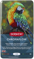 Chromaflow Kleurpotlodenset Derwent (12 Stuks) 12 Stuk
