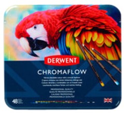 Chromaflow kleurpotloden Derwent (48) 48 Stuk