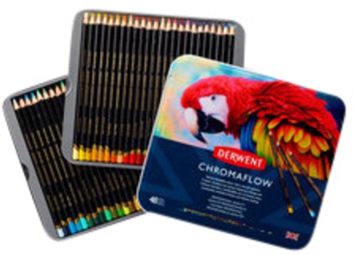 Chromaflow kleurpotloden Derwent (48) 48 Stuk-3