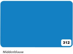 Etalagekarton Folia 1z 48x68cm 380gr nr312 blauw 1 Stuk