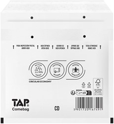 Envelop TAP Comebag luchtkussen 200x175mm 100st 100 Doos