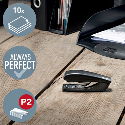 Nietmachine Leitz Nexxt mini 10 vel zwart 1 Stuk-1