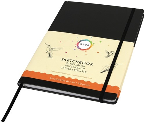 Tekenboek Qrea A4 100gr 80vel 80 Vel-1