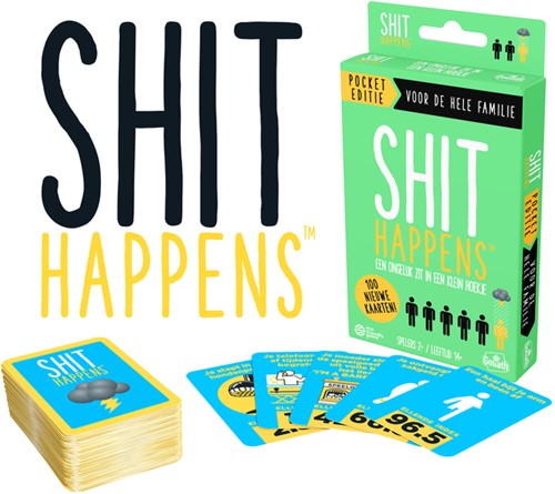 Shit Happens Familie Pocket Editie Kaartspel 1 Stuk-1