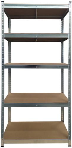 Stellingkast BRASQ 5 borden SU175  875 KG zilver 1 Stuk-2