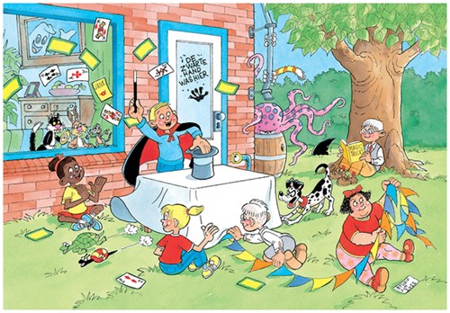 Puzzel JvH Junior 14 De Goochelaar 240st 1 Stuk-1