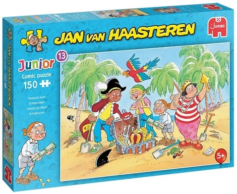 Puzzel JvH Junior 13 Treasure Hunt 150st 1 Stuk