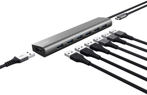 Hub Trust HALYX 7 port USB 3.2 1 Stuk-3