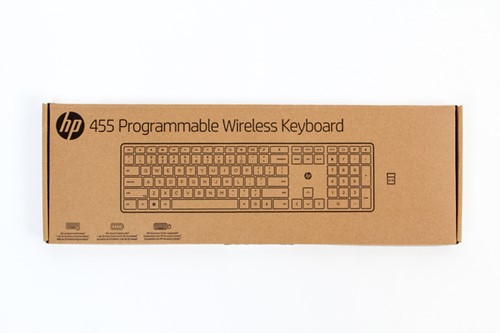 Toetsenbord HP 455 programmeerbaar draadloos QWERTY zwart-2