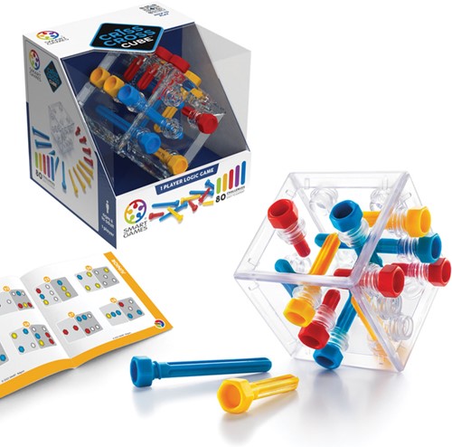 Display 6 st: Criss Cross Cube Puzzler (80 oprcht) 1 Stuk-2