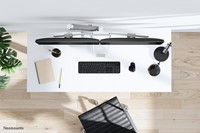 Monitorarm Neomounts NEXT Core dual 17-32" wit-4