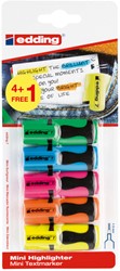 Markeerstift edding 7 mini 1-3mm assorti 5 Stuk