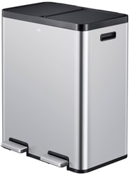 Pedaalemmer EKO Essential Recycler 2x30liter rvs 1 Stuk