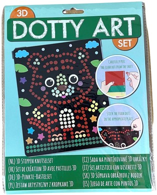 Knutselset 3D Dotty art assorti 1 Stuk-2