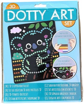 Knutselset 3D Dotty art assorti 1 Stuk-3