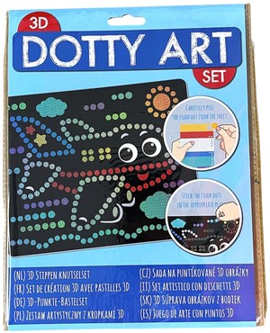 Knutselset 3D Dotty art assorti 1 Stuk-2