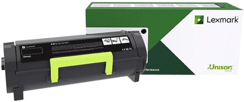 Tonercartridge Lexmark 58D2HOE zwart 1 Stuk