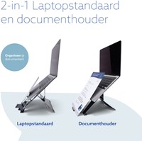 Laptopstandaard R-Go Riser Documenthouder 1 Stuk-1
