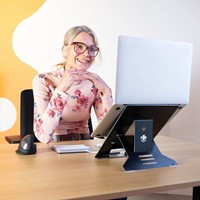 Laptopstandaard R-Go Riser Documenthouder 1 Stuk-4