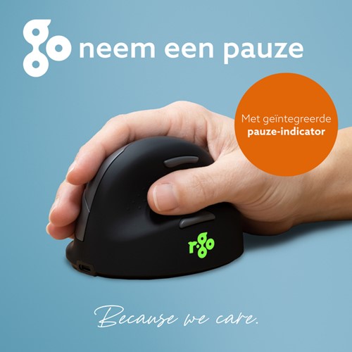 Muis R-Go Ergonomisch HE Break Wireless Rechts S-3