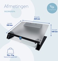 Documenthouder R-Go Read 2 Write Acryl 1 Stuk-3