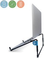 Laptopstandaard R-Go Travel Zwart 1 Stuk