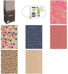 GW Paper Printed Kraft 200x70cm SW 1 Rol