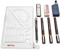 Tekenset rOtring Isograph 7-delig 1 Stuk-2