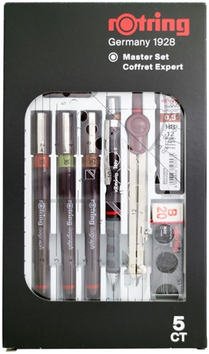 Tekenset rOtring Isograph Master 10-delig 1 Stuk-2