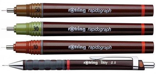 Tekenset rOtring Isograph Master 10-delig 1 Stuk-1