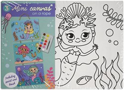 Canvasset om in te kleuren assorti 3 Stuk