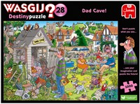 Puzzel Wasgij Destiny 28 De Mancave Van Pa! 1000st 1 Stuk-3