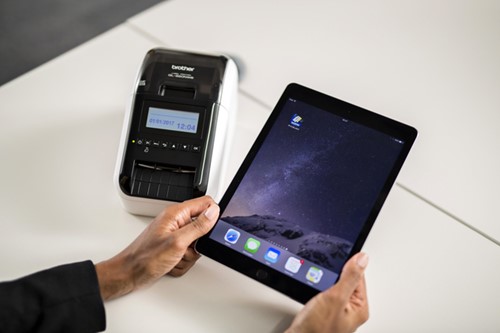 Labelprinter Brother DK QL820NWBc desktop 62mm wit 1 Stuk-3