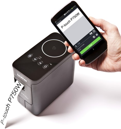 Labelprinter Brother Ptouch TZe PTP750W zwart 1 Stuk-3