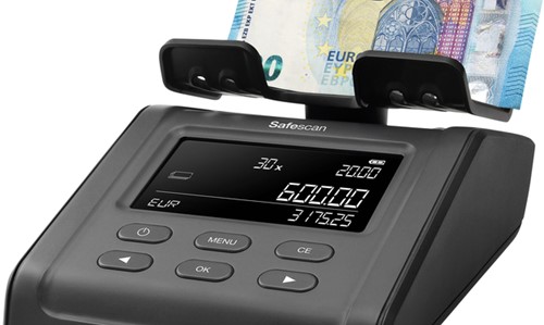 Geldtelweegschaal Safescan 6175 zwart 1 Stuk-3
