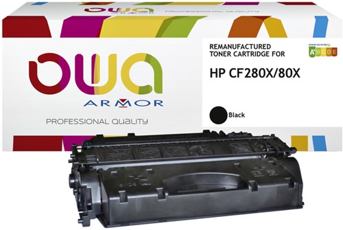 Tonercartridge OWA HP CF280X zwart 1 Stuk