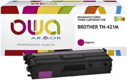 Toner OWA Brother TN-421M rood 1 Stuk