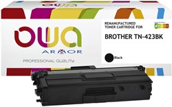 Toner OWA Brother TN-423BK zwart 1 Stuk