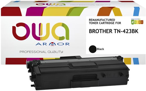 Toner OWA Brother TN-423BK zwart 1 Stuk