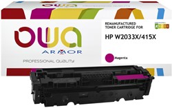 Tonercartridge OWA HP W2033X rood 1 Stuk