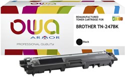 Toner OWA Brother TN-247BK zwart 1 Stuk