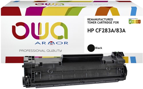 Tonercartridge OWA HP CF283A zwart 1 Stuk