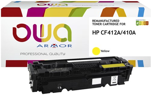 Tonercartridge OWA HP CF412A geel 1 Stuk