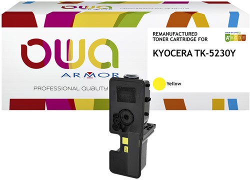 Toner OWA Kyocera TK-5230Y geel 1 Stuk