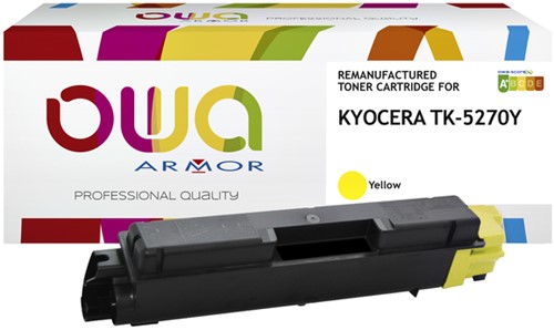 Toner OWA Kyocera TK-5270Y geel 1 Stuk